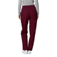 thumbnail image 2 of Adar Universal Scrubs For Women - Tapered Cargo Scrub Pants - 506T - Burgundy - XS, 2 of 7