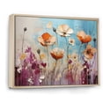 thumbnail image 2 of Designart "Meadow Whispers composition II" Modern Floater Framed Wall Art Print, 2 of 7