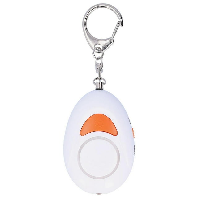 Alarme d'autodéfense portable 125 dB, son, lumière LED, alerte d'urgence, pour femmes, enfants et personnes âgées