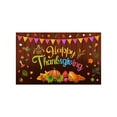 thumbnail image 2 of Fondo, pantalla de fondo, fondo de tela con temática de Acción de Gracias, serie naranja y amarilla, cosechas de Acción de Gracias, calabaza, hoja de arce, pavo, decoración de fiesta, pancarta de fond, 2 of 6