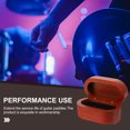 thumbnail image 4 of Weiweiguan 1Pc Practical Guitar Pick Storage Box Guitar Picks Case Pick Holder (Dark Red), 4 of 6