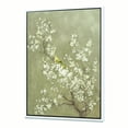 thumbnail image 1 of Fleurs de Cerisier Blanches III - Toile Encadrée Style Ferme, 1 of 3