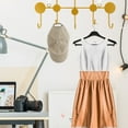 thumbnail image 4 of Creative Metal Coat Rack Wall Mounted Coat Hanger Heavy Duty Hanger for Clothes Hat Jacket Clothing, 4 of 8