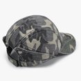 thumbnail image 4 of Lispipm Unisex Camo Baseball Caps Womens Mens Adjustable Hat Outdoor Sports Trucker Hats Low Profile Denims Cap Gray, 4 of 7