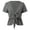 a-Grey208, variant on FINALGANG Womens Solid Color Crewneck Short Sleeve TShirts Slim Fit Casual Basic Tees For Summer Spring Daily Wear White XXL