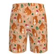 thumbnail image 6 of Kdxio Squirrel And Mushroom Pattern Mens Casual Shorts - Drawstring Summer Beach Sports Shorts for Men, 6 of 9