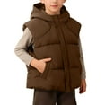 thumbnail image 2 of Youth Warm Coat with Fleece Jacket, Medium and Large Hooded Casual Jacket, 2 of 7