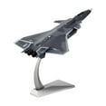thumbnail image 2 of MERIGLARE 1/72 J20 Fighter Alloy Aircraft Model High Detailed Plane Toy Collection Aircraft Airplane Display for Bar Cafe Shelf Bedroom, 2 of 8