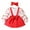 Red, variant on Edvintorg 18Months-6Years Valentine's Day 2025 Baby Girls Clothes Cute Printed Long Sleeve Shirt And Skirt Princess Overall Dress Hair Band Sets Kids Clothes Girls