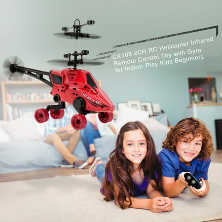 CX108 2CH RC Helicopter Infrared Remote Control Toy with Gyro for Indoor Play Kids