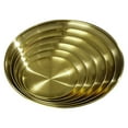 thumbnail image 1 of Ongmies 1Pc Stainless Steel Plates | Rust-Resistant Dining Set | for Home, Camping & Bbq Use, 1 of 8