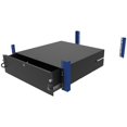 thumbnail image 3 of RackSolutions 2U Lockable Rackmount Drawer, 18” Deep with Optional Rear Bracket, 100 lb Capacity, 3 of 7