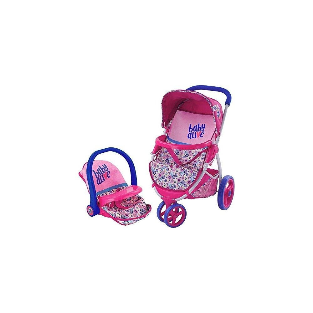 baby alive travel stroller set