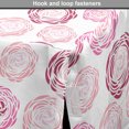 thumbnail image 4 of Floral Dog Crate Cover, Top View Illustration of Romantic Blooming Roses Composition, Easy to Use Pet Kennel Cover Small Dogs Puppies Kittens, 7 Sizes, Pink Mauve Taupe, by Ambesonne, 4 of 6