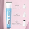 thumbnail image 3 of Amoladora de uñas eléctrica para perros y gatos multifuncional, cortadora de pelo para pequeños Azul jinwen Trimmer eléctrico de amoladoras de uñas, 3 of 8