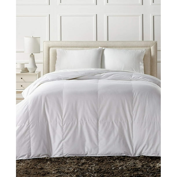 Charter Club European White Down Light Weight Hypoallergenic King Comforter, UltraClean, White