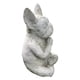 thumbnail image 1 of Estatua de Bulldog de meditación de resina, adornos impermeables, regalo de Navidad, decoración de jardín Wdftyju Libre de BPA, 1 of 3