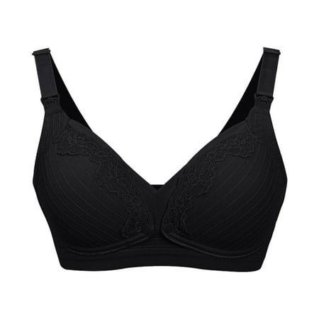 

Vedolay Sport Bras For Women Women s Super Soft Wireless Lightly Lined Comfort Bra Black 95C
