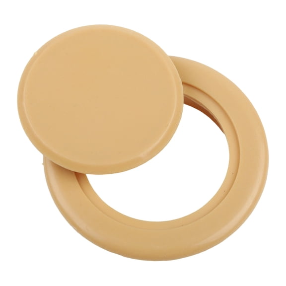 1Pc Patio Garden Table Parasol Umbrella Hole Ring Cover 2 Inch Plastic Brown Cover For Outdoor Patio Furniture