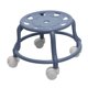 thumbnail image 5 of Taburete bajo con ruedas para niños, taburete con asiento rodante, cómodo, resistente, pequeño, para tareas domésticas, taburete de pedicura para Gris Macarena Asiento bajo con ruedas, 5 of 8