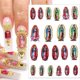 thumbnail image 4 of Mary Nail Stickers,3D San Judas Self-Adhesive Nail Art Decals, 6 Sheets Religious Nail Art Decorations for Woman Girl Kid DIY Fingernail Design Manicu, 4 of 4