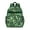 Dark-green-12, variant on Woodland Mushroom Backpack for Students - Waterproof Ergonomic School Bag with Adjustable Straps, Spacious Compartments & Vintage Mushroom Pattern