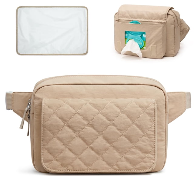 Bolsa para Pañales G4Free Pequeña para Bebé Niña y Niño con Cambiador