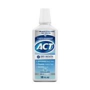 ACT Dry Mouth Anticavity Fluoride Mouthwash, Soothing Mint, 18 fl. oz.