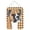 Boxer, variant on Boxer White Fall Leaves Portrait Aluminium Metal Wall or Door Hanging Prints