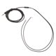 thumbnail image 5 of 1 unidad de cable de reparación de auriculares negro largo de 1,5 M, auriculares TPE, cable de reparación de auriculares de cobre sin oxígeno semiacabado con 30 núcleos negro, 5 of 5