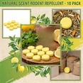 thumbnail image 5 of 10 Pack Rodent Repellent Scented Tablets for Indoor and Outdoor Use Natural Ingredients Long Lasting Formula for Home Storage Car Garage Basement RV Shed Attic Protection, 5 of 6