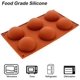 thumbnail image 3 of Zhuge Molde para bombas de chocolate caliente, moldes para bombas de cacao caliente, moldes de silicona para hornear de 6 agujeros para hacer bolas de cacao caliente, sin BPA (paquete de 2), 3 of 5