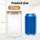 thumbnail image 5 of 6-piece Glass Food Storage Jars With Bamboo Lids, 37 Oz Airtight Containers, Set Of 6, 5 of 5