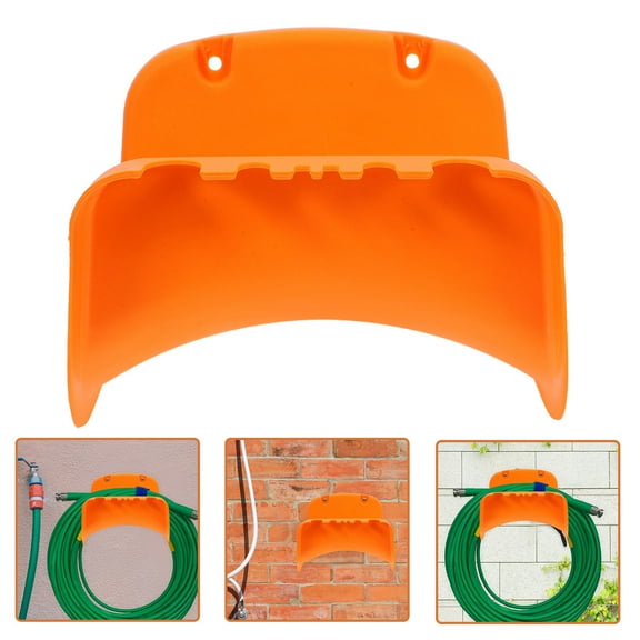 Outdoor Hose Holder For Garden Watering Garden Hose Rack Wall Mount Car Wash Lawn Care Wall Mounted Hose Holder For Garden Maintenance