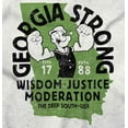 thumbnail image 2 of Popeye Strong Georgia Deep South Hoodie Sweatshirt Women Men Brisco Brands X, 2 of 6