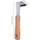 thumbnail image 3 of Reien Unkraut Rinde Entgraten Werkzeug Terrasse Messer Splitting Unkraut Rasen Hof Gartenwerkzeug 2pcs (holzgriff Rinde Schaber), 3 of 5