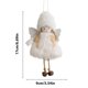 thumbnail image 3 of Xihbxyly Adorno Navideño de Niña de Peluche, Bonito Adorno para Árbol, Tela de Felpa Suave de Primera Calidad, Decoración Navideña Versátil, Perfecto para Árboles y Coronas de Navidad, Fácil de Colga, 3 of 7