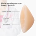 thumbnail image 3 of MERSTEYO Silicone Breast Forms Mastectomy Prosthesis Triangle Bra Inserts 1 Pair, 3 of 6