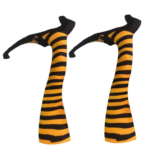 Piernas De Bruja De Halloween, Novedad, Piernas De Bruja Con Zapatos Para Patio, Césped, Jardín, Fiesta, Decoración De Halloween Cateissary HA042690-02