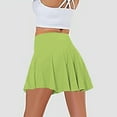 thumbnail image 6 of biudgviw Skorts for Women Athletic Tennis Golf Skirts High Waisted Pleated Workout Skirt with Shorts with Pockets for Running, 6 of 7