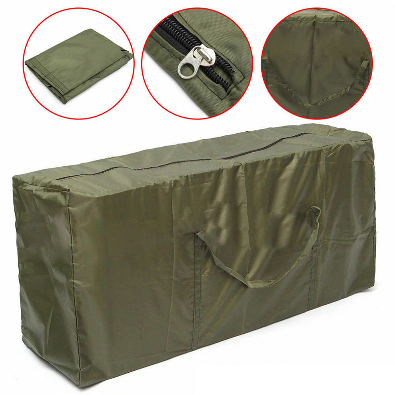 Large Outdoor Garden Furniture Cushion Trunk Storage Bag Zipped Case Waterproof, Christmas Tree Storage Bag ,Patio Furniture Covers - image 5 of 6