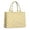 Yellow Lemon Fruit, variant on Large Capacity Tote Bag,Yellow Lemon Fruit Repeat Beige Pattern Handbag Fashion Luxury Tote Bag,15.7"x13"x 5.1" Inches,Laptop Compatible