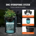 thumbnail image 6 of KFFKFF DWC Cultivation Setup, Hydroponic Growth System Featuring Drip Kit with 4 Five-gallon Buckets, Inclusive of Air Pump, Air Stones and Water Level Indicator, 6 of 9