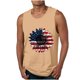 thumbnail image 1 of Tanques para Hombre para el Verano Solto Chaleco Impresión Deportivo Cuello Redondo, Casual, 1 of 3