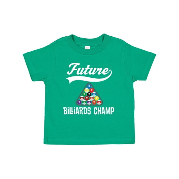 Inktastic Future Billiards Champ Boys or Girls Toddler T-Shirt