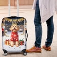 thumbnail image 4 of Happy New Year 2026 Goldendoodle Holiday Balloons Party Snow Travel Luggage Cover Doodle Dog Lover Gifts Idea Suitcase Dust Protective Decor - 13018, 4 of 5