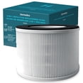 thumbnail image 1 of Homedics 3-in-1 HEPA-Type Replacement Filter for AP-H400 – H13 HEPA, Activated Carbon & Prefilter – Captures Allergens, Dust, Smoke, Odors, VOCs – Lasts 12 Months – AP-H400FL, 1 of 7