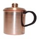 thumbnail image 1 of Taza de té de cobre hecha a mano, taza de té de boca ancha, regalo de cumpleaños retro, vajilla de cobre para café, cocina, hogar,, 1 of 9