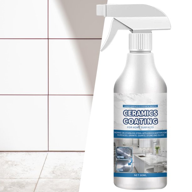Limpiador de cocina,Limpiador en para cocina Revestimiento de cerámica en ,Limpiador Multiusos Botella Spray 60ml ,Spray quitamanchas Spray de limpieza para el BLESIY Limpiador de cocina