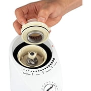 Capresso 57002 Infinity Plus White Conical Coffee Grinder